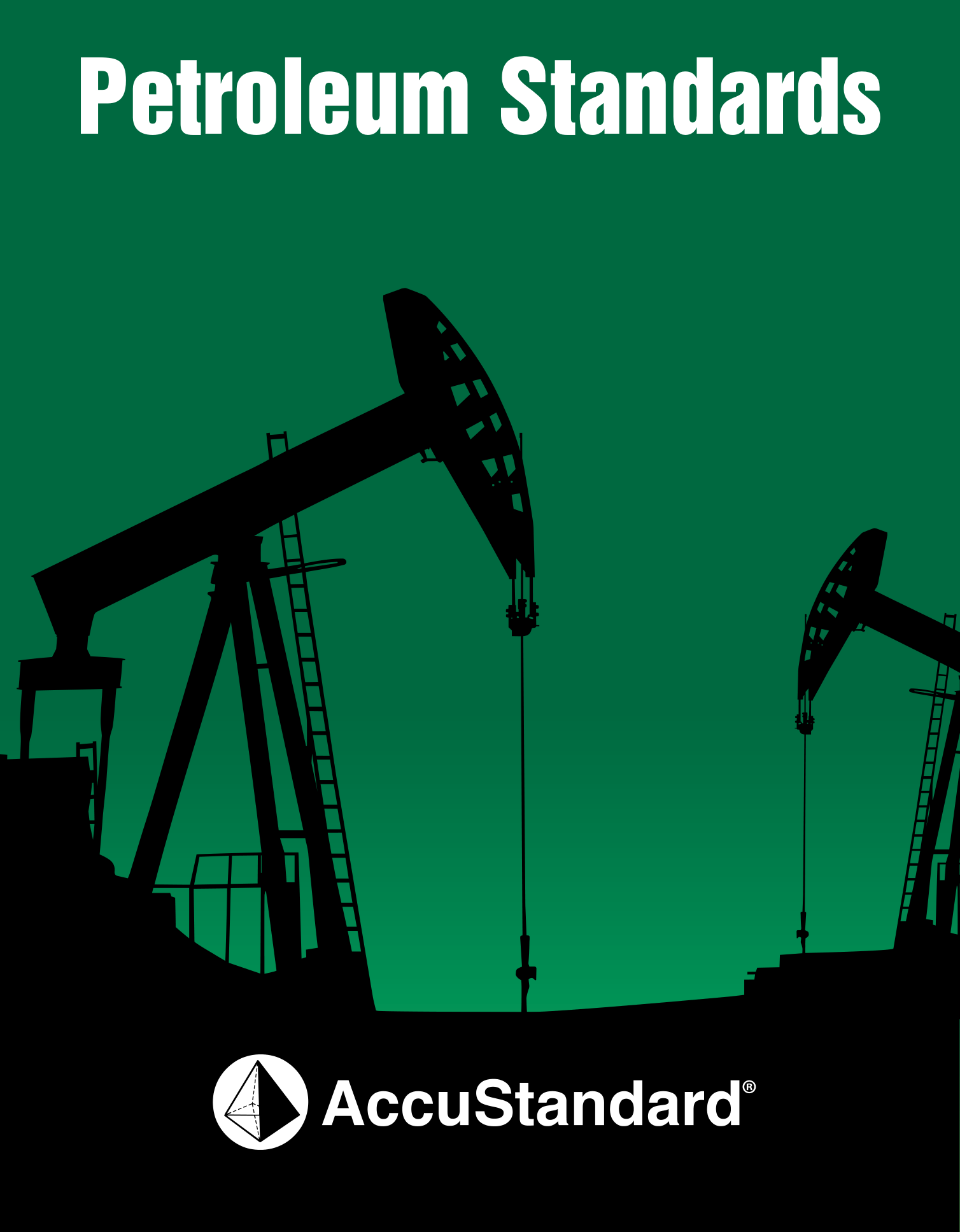 Portada del catálogo de estándares de petróleo AccuStandard